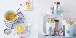 Geschenke aus der Küche Lemon Curd als Geschenk verpacken